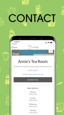 Annie's Tea Room android App screenshot 1